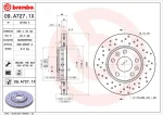 BREMBO 09.A727.1X