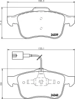 BEHR/HELLA/PAGID 8DB 355 006-901