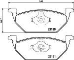 BEHR/HELLA/PAGID 8DB 355 008-591