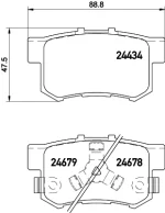 BEHR/HELLA/PAGID 8DB 355 020-021