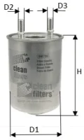 CLEAN FILTERS DN2704