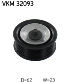 SKF VKM 32093