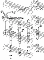 FEBEST RINGFL-007-PCS10