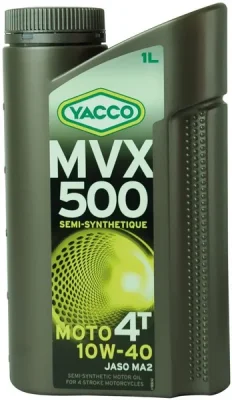 YACCO 10W40 MVX 500 4T/1 YACCO