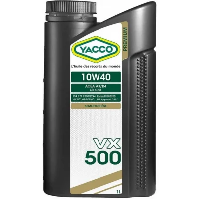 YACCO 10W40 VX 500/1 YACCO