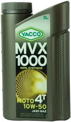 YACCO 10W50 MVX 1000 4T/1 YACCO