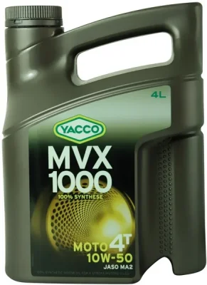 YACCO 10W50 MVX 1000 4T/4 YACCO