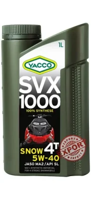 YACCO 5W40 SVX 1000 SNOW 4T/1 YACCO